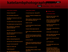 Tablet Screenshot of katelambphotography.com